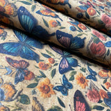 Printed Embroidered Butterflies