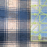 Printed Plaid Small Scale Cork