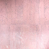 Pink - Pearl Rose Gold Cork Fabric