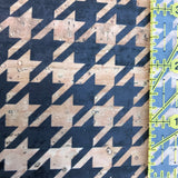 Printed Houndstooth Small Scale Cork