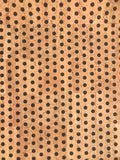 Printed Polka Dots - Small Black on Natural