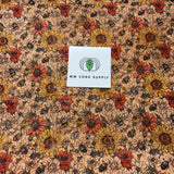 Printed Baby Buzz Cork Fabric