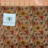 Printed Baby Buzz Cork Fabric