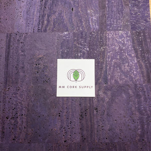 Purple Eggplant Cork Fabric