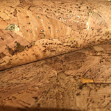 Gilded Bark - Natural Cork Fabric