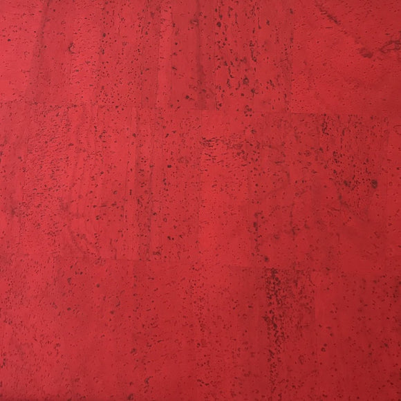 Red - Candy Red Cork Fabric