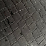 Embossed Black Stone Cork Fabric