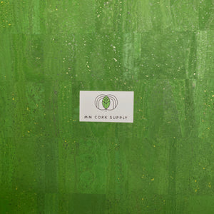 Green - Kelly Green Cork Fabric