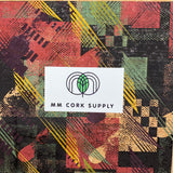 Printed Retro Party Cork Fabric
