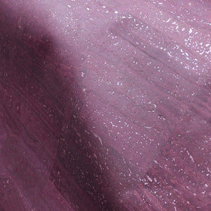Purple - purple with Silver Fleck Cork Fabric